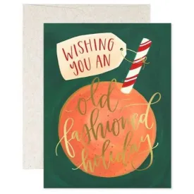 1Canoe2: Holiday Orange Card