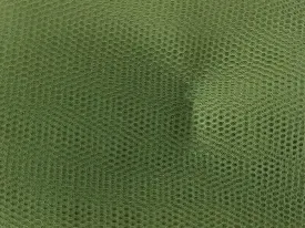 Acid Green Plain Net Fabric