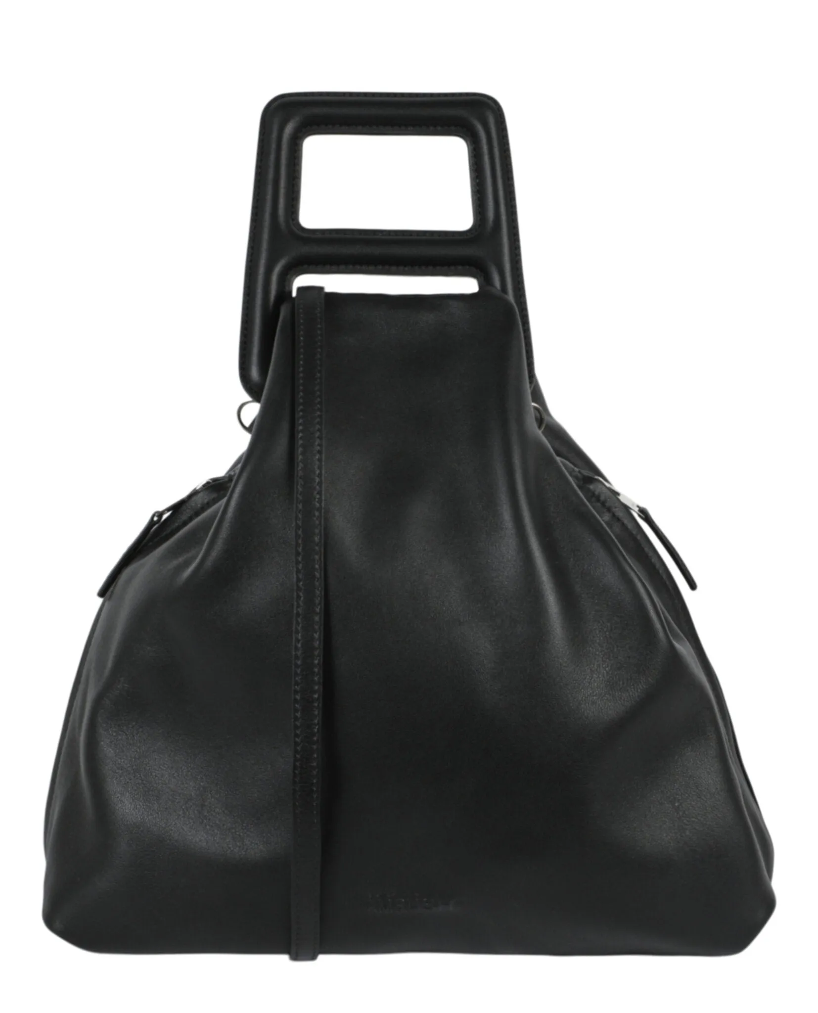 AMBUSH Womens A-Handle Leather Shoulder Bag