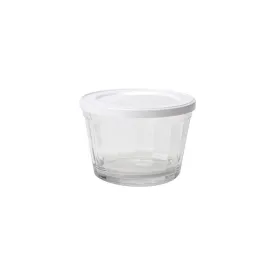 American 350ml Cup Bowl With Plastic Lid White