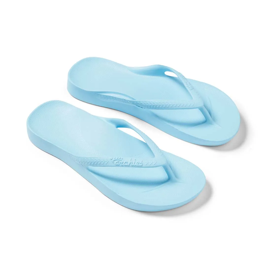 Arch Support Thongs - Classic - Sky Blue