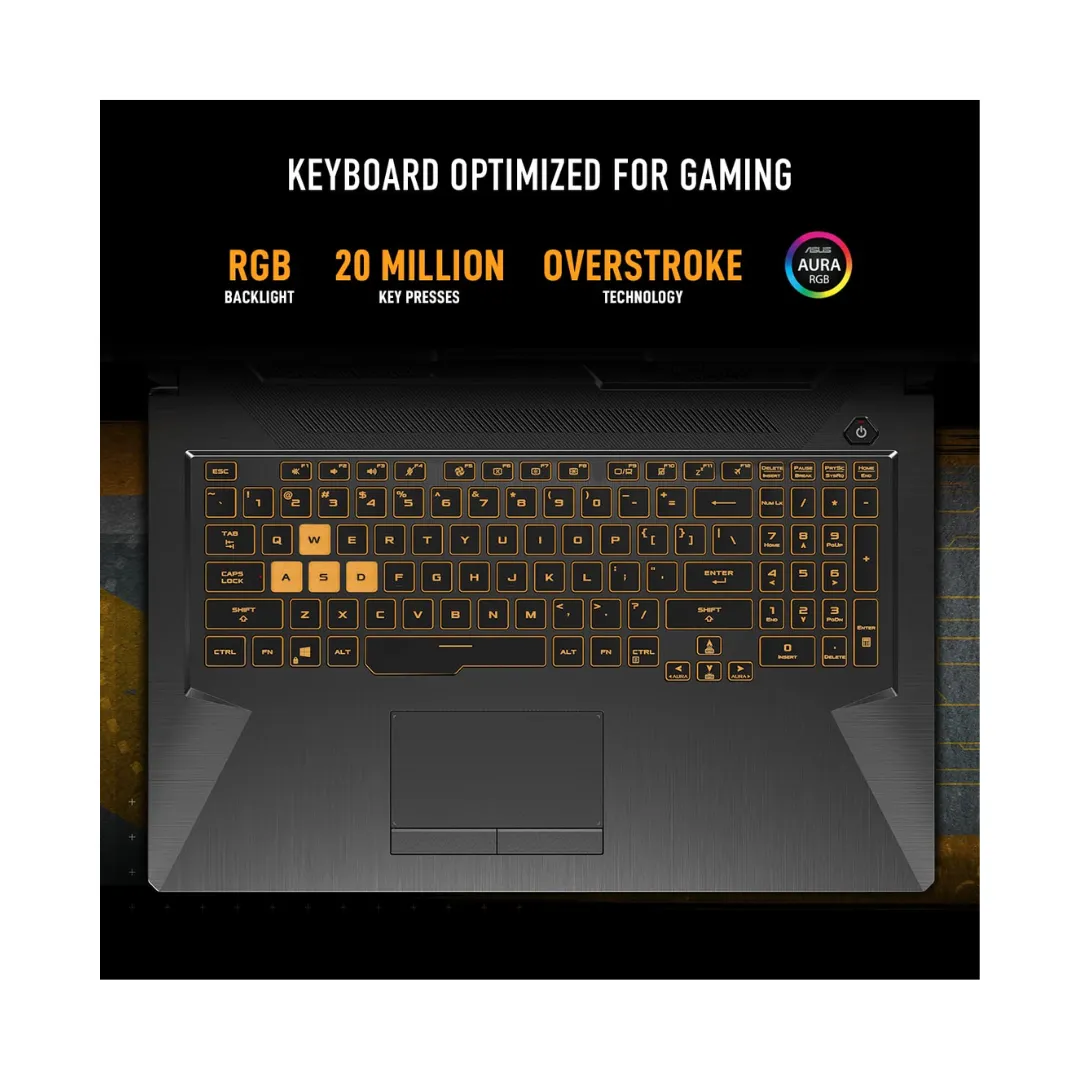 Asus TUF Gaming F15 (Intel/ Core i5/ 11th Gen/ 8GB/ 512GB SSD/ RTX 2050 (4GB)/ Win 11/ Black) Laptop