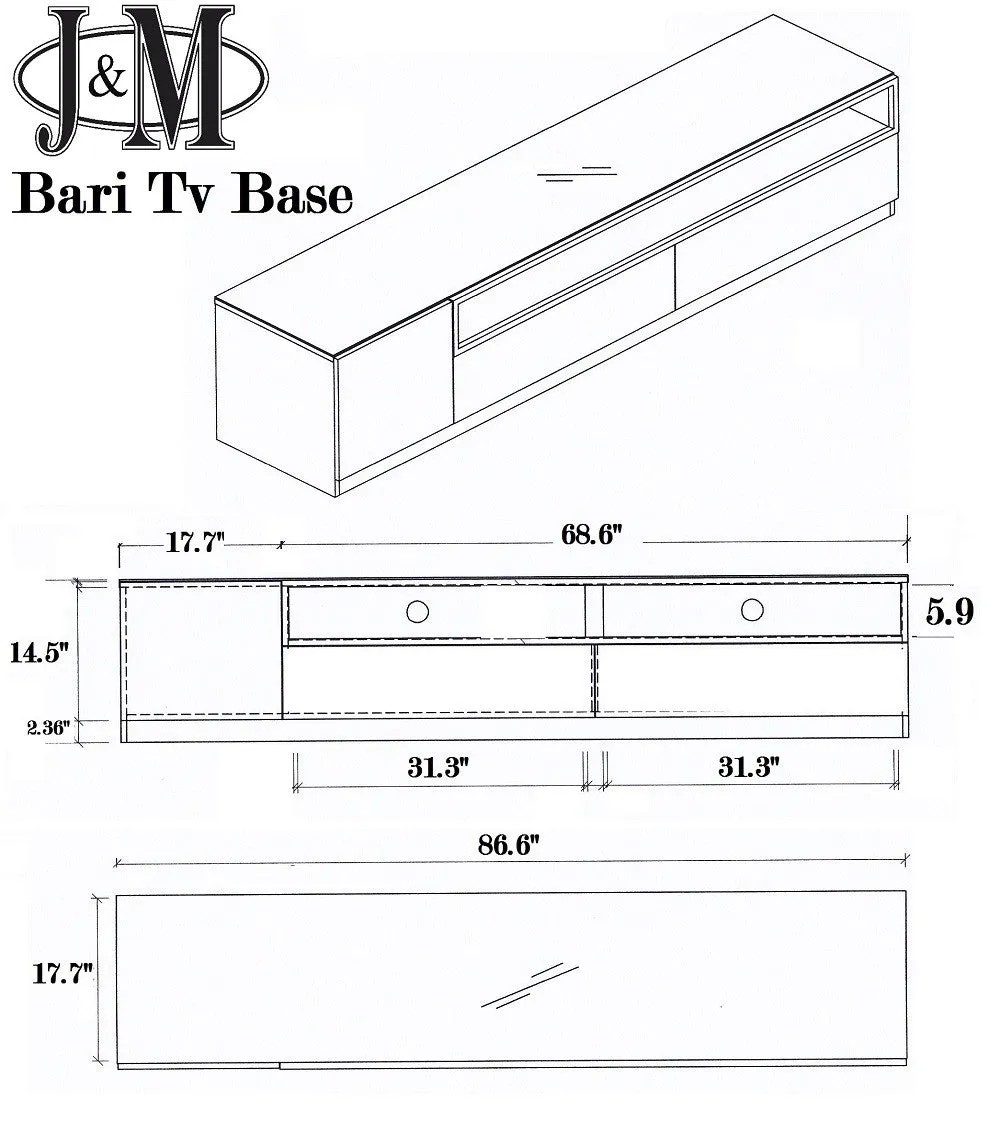 Bari Modern TV Base