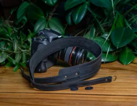 Black Leather Camera Strap | Camera Harness | Gift for Photographer