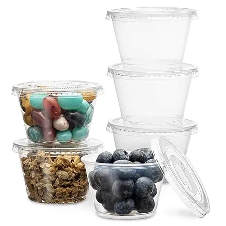 Clear 4oz Portion Cup, 50pcs/bag, 50bags/ctn