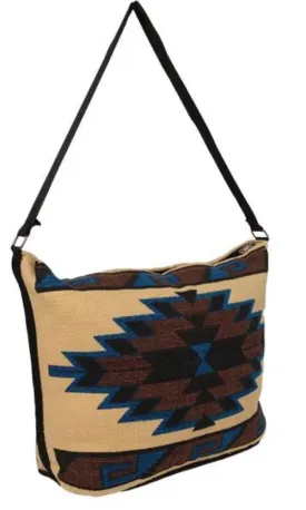 Cowgirl Kim Southwestern Stencil Geometric Mitla Handbag #25