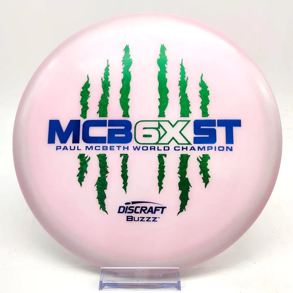 Discraft Paul McBeth 6x Claw ESP Buzzz Special Edition