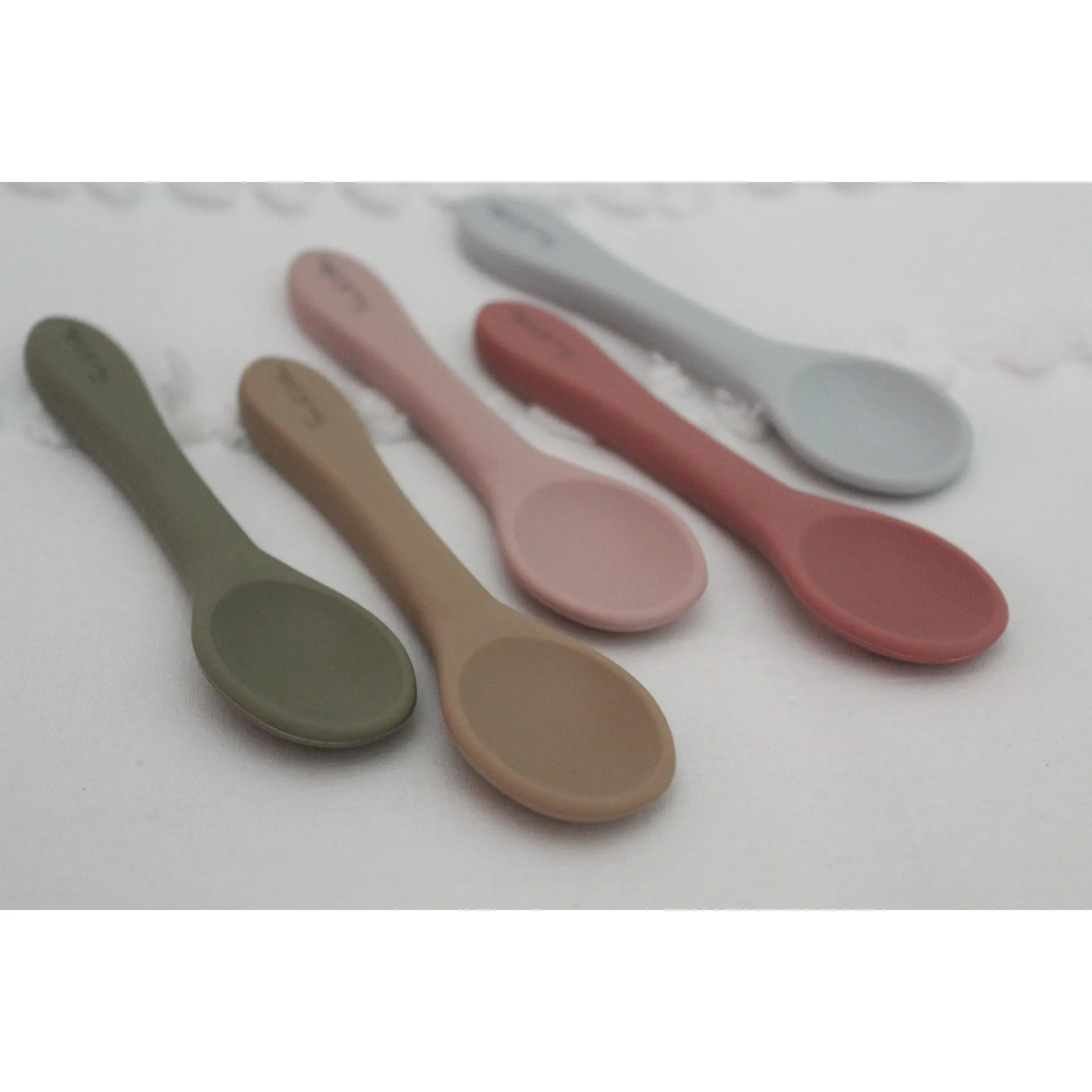 Foxx & Willow - All Silicone Spoon - 2 Pack - Sage