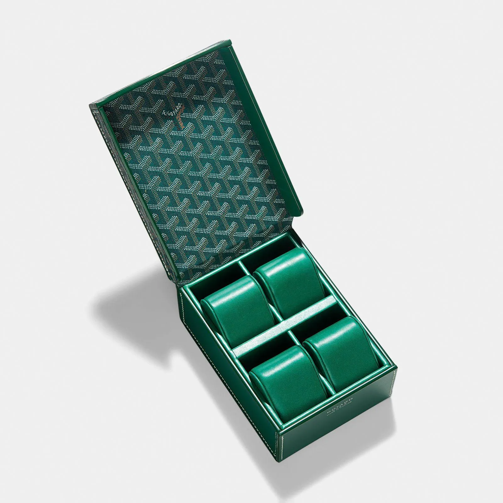 Goyard Coffret Montre Green 4 Watch Box