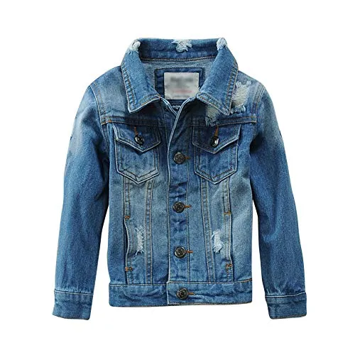 LAPLBEKE Jungen Jeansjacke