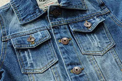 LAPLBEKE Jungen Jeansjacke