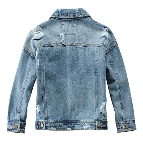 LAPLBEKE Jungen Jeansjacke