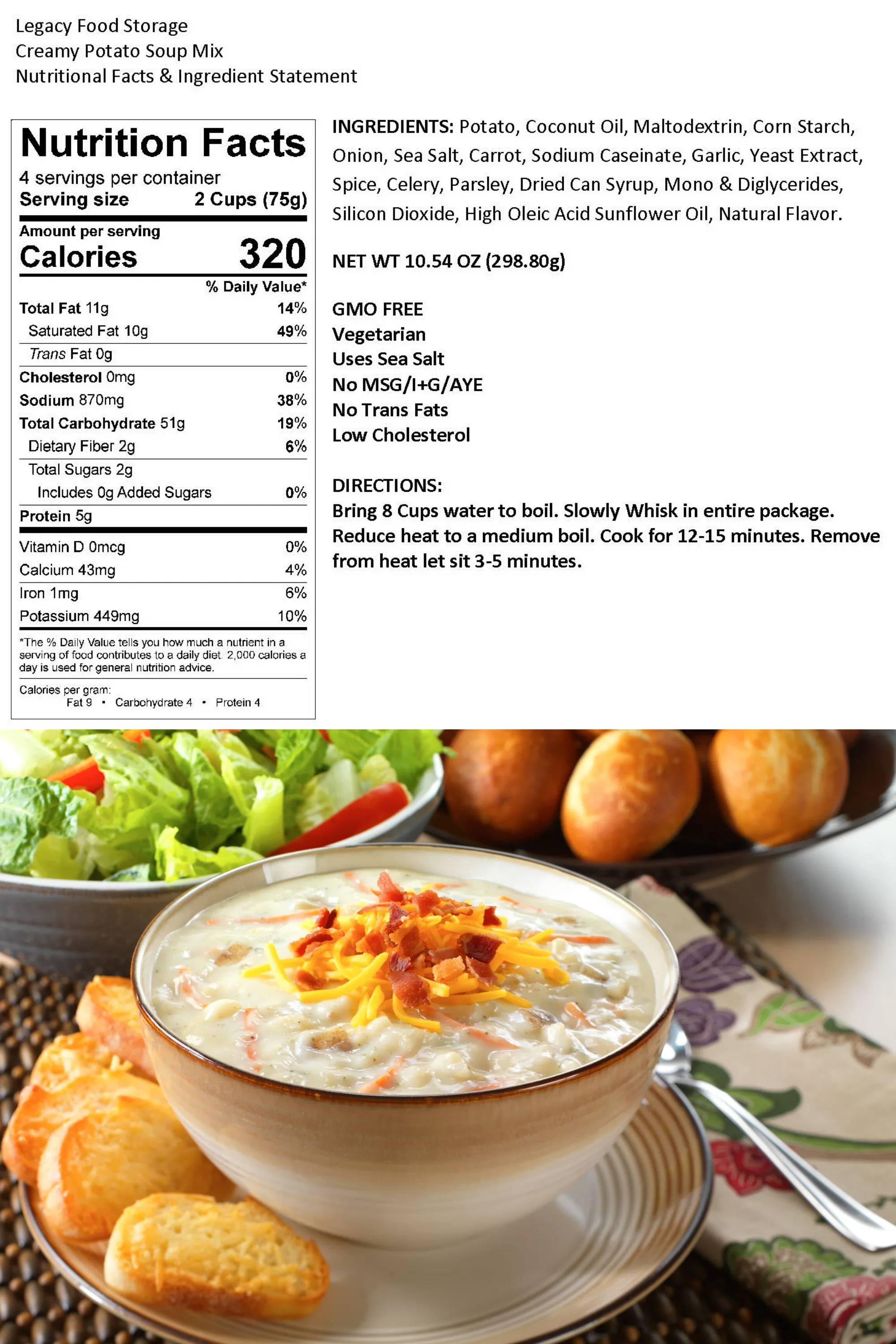 Legacy 183 Serving Freeze Dried Food Storage Mega Sample Pack