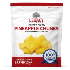 Legacy Freeze Dried Fruit - Pineapple