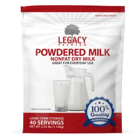 Legacy USDA Grade "A" Powdered Milk