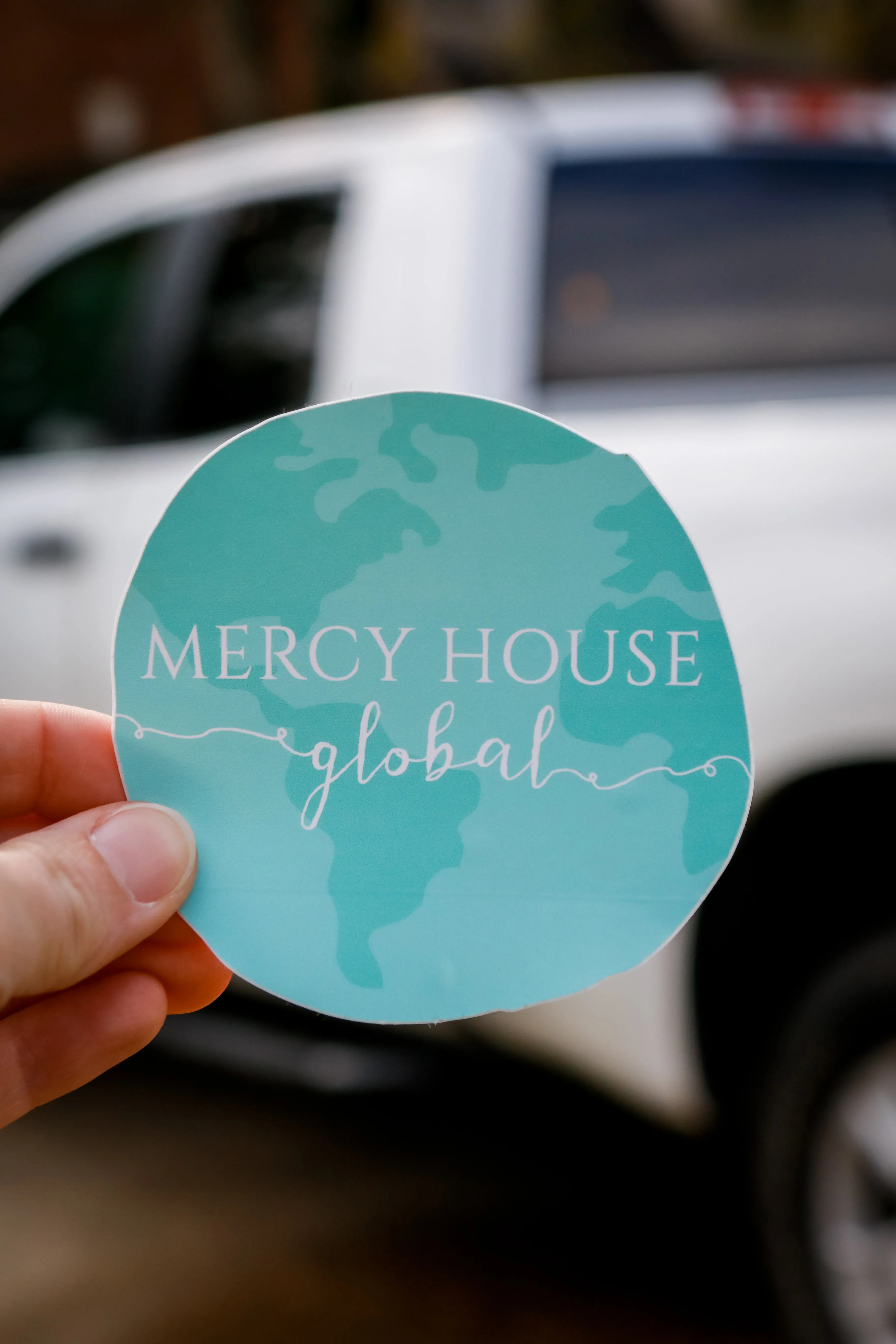 Mercy House Global Decal Sticker