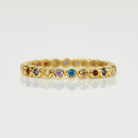 Northern Lights Eternity Ring