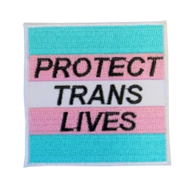 PROTECT TRANS LIVES MultiMoodz Patch