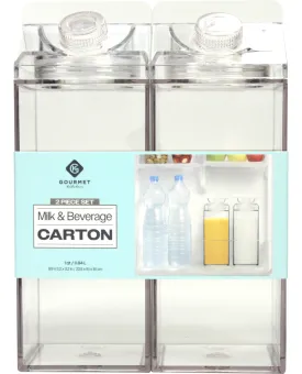 Quart Beverage Cartons - Two Pack