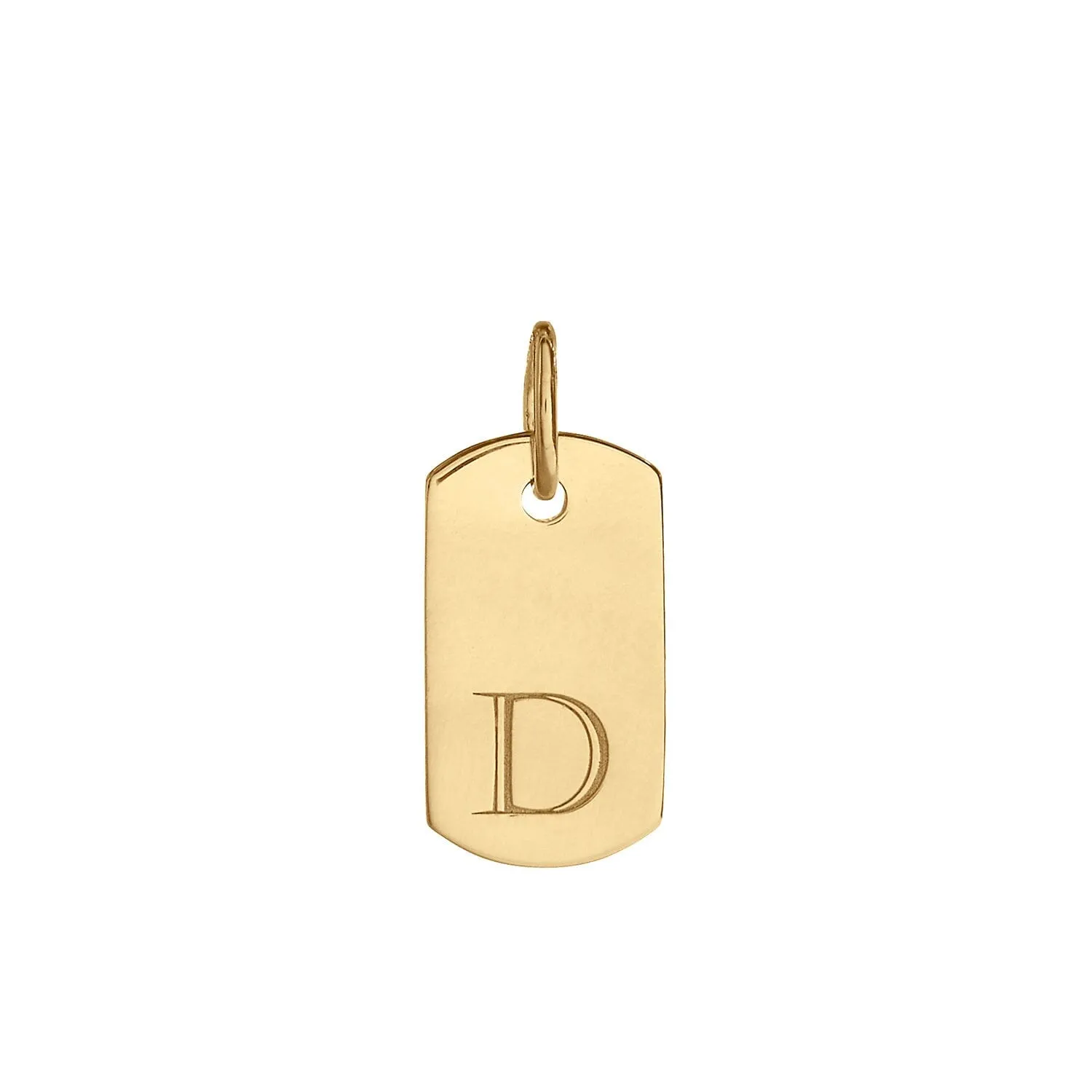 Rounded Mini Dog Tag