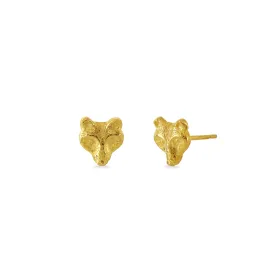 Spirit Wolf Stud Earrings