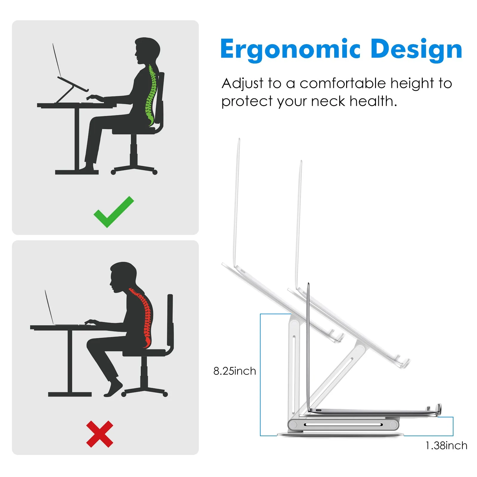 Viozon Portable Desk Laptop Stand