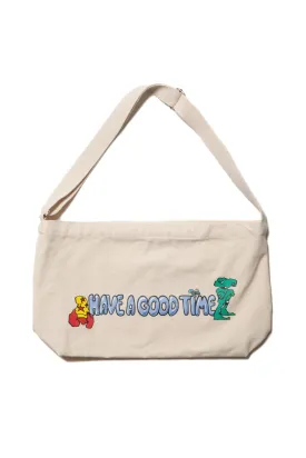 WIZARD LOGO TOTE NATURAL